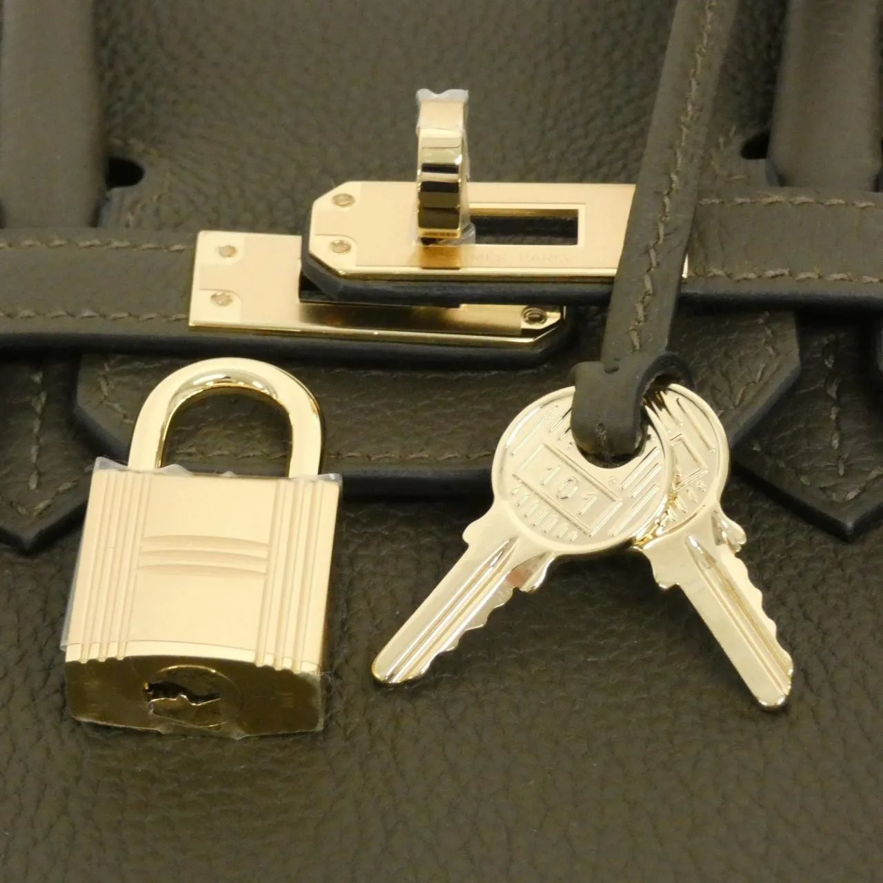 HERMES Birkin 057208CP Handbag Togo 4