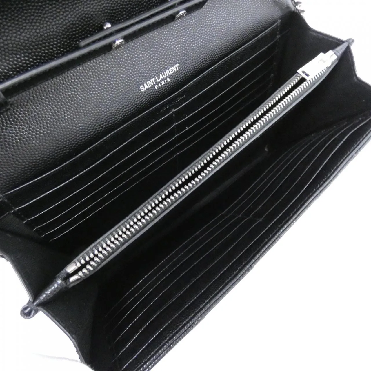 SAINT LAURENT 377828 BOW02 銀包 5
