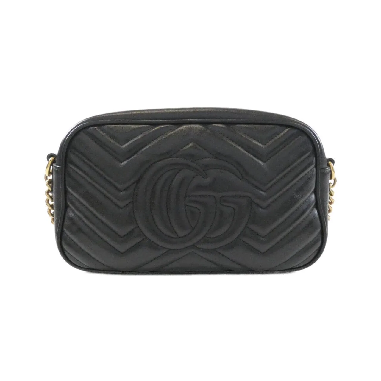 GUCCI GG Marmont 447632 DTD1T Shoulder Leather 2