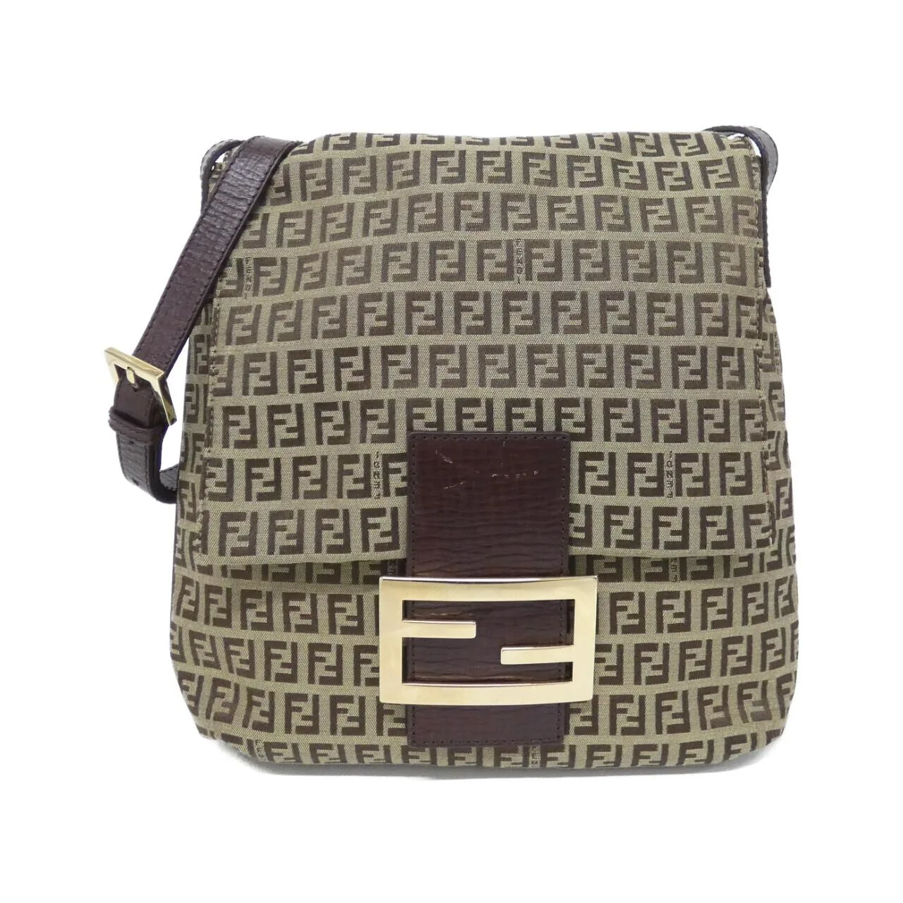 FENDI 8BT127 TN9 Shoulder Canvas