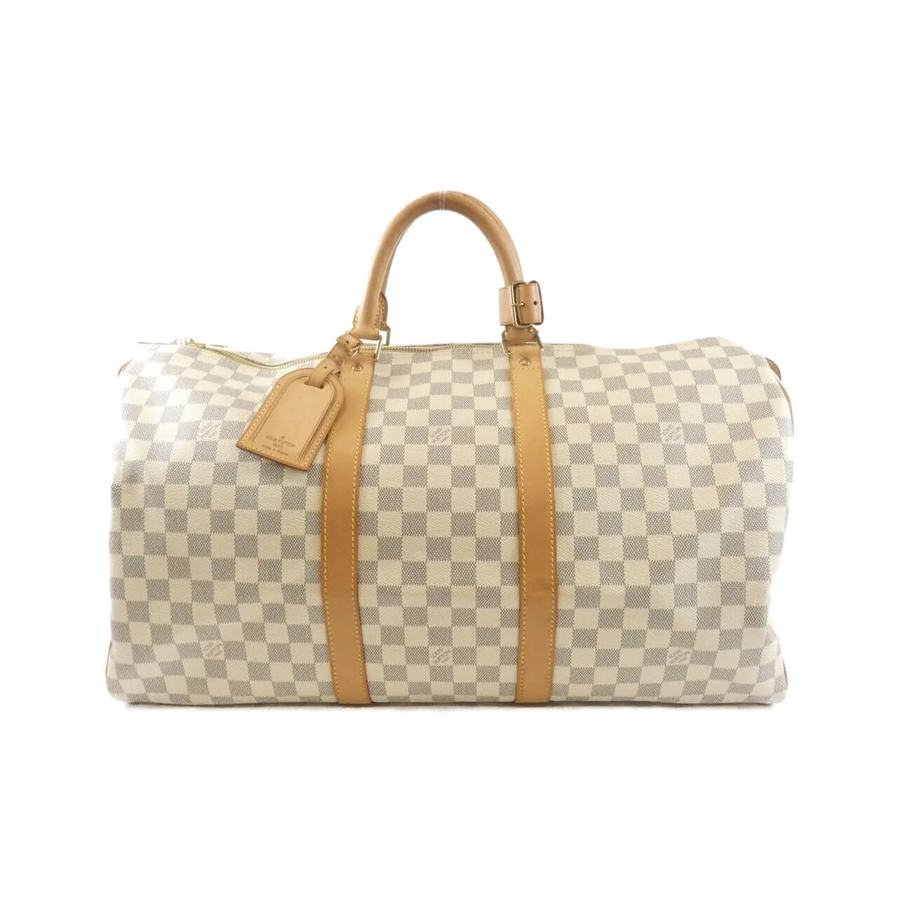 LOUIS VUITTON Keepall N41430 Boston Damier