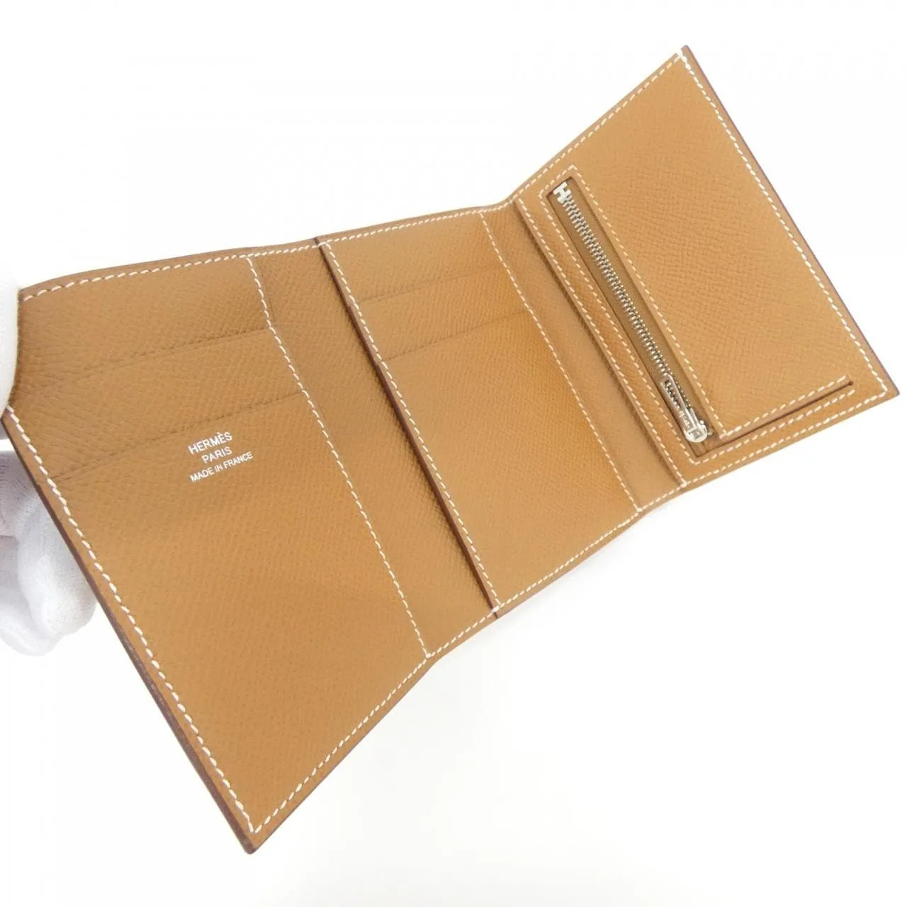 HERMES 082875CK 銀包 Epsom 3