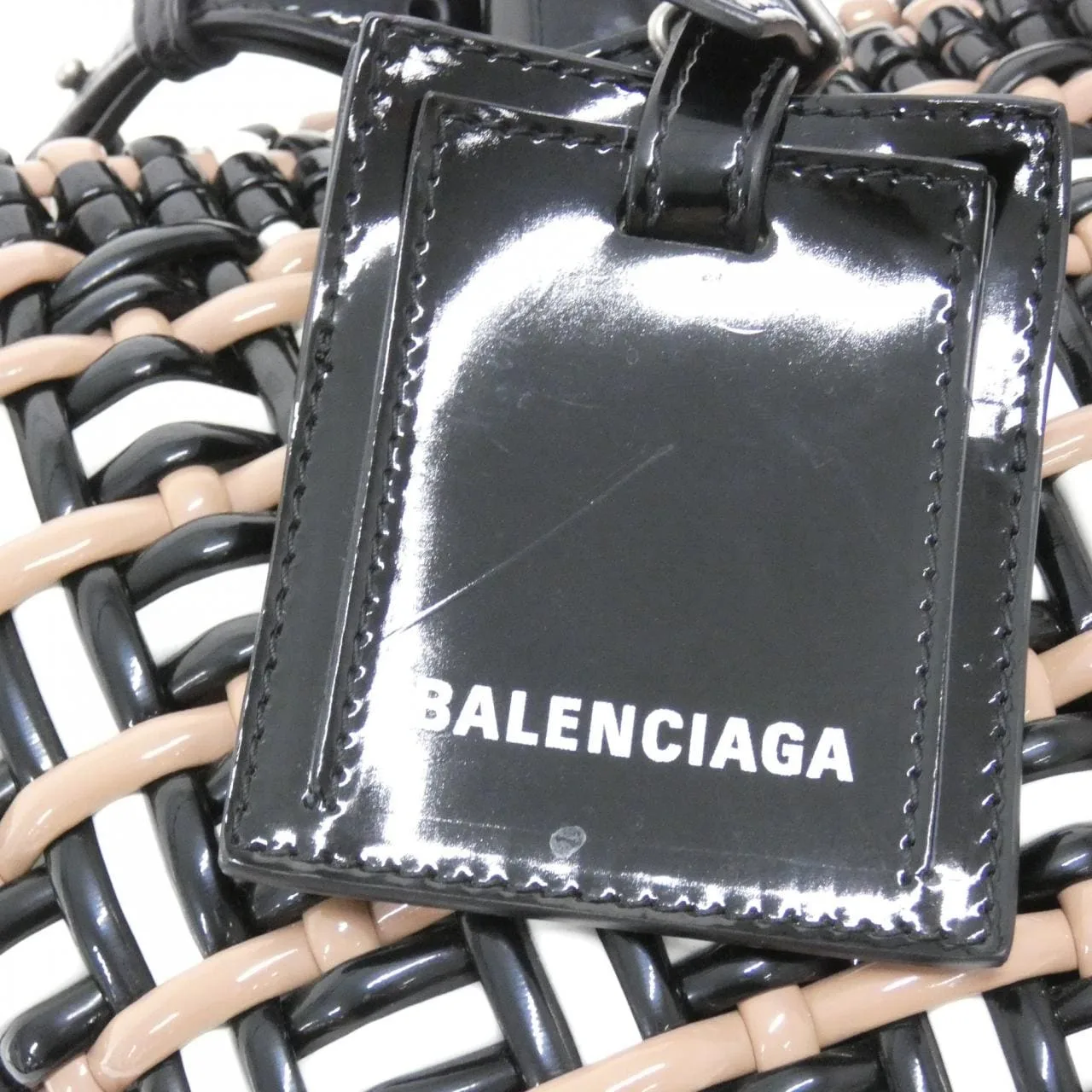 BALENCIAGA Bistro 671342 210DC 手提包 漆皮 4