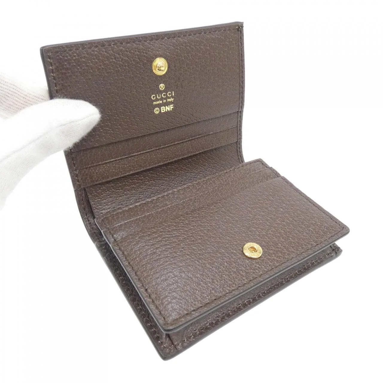 GUCCI 701009 U2UAG 銀包 帆布 4
