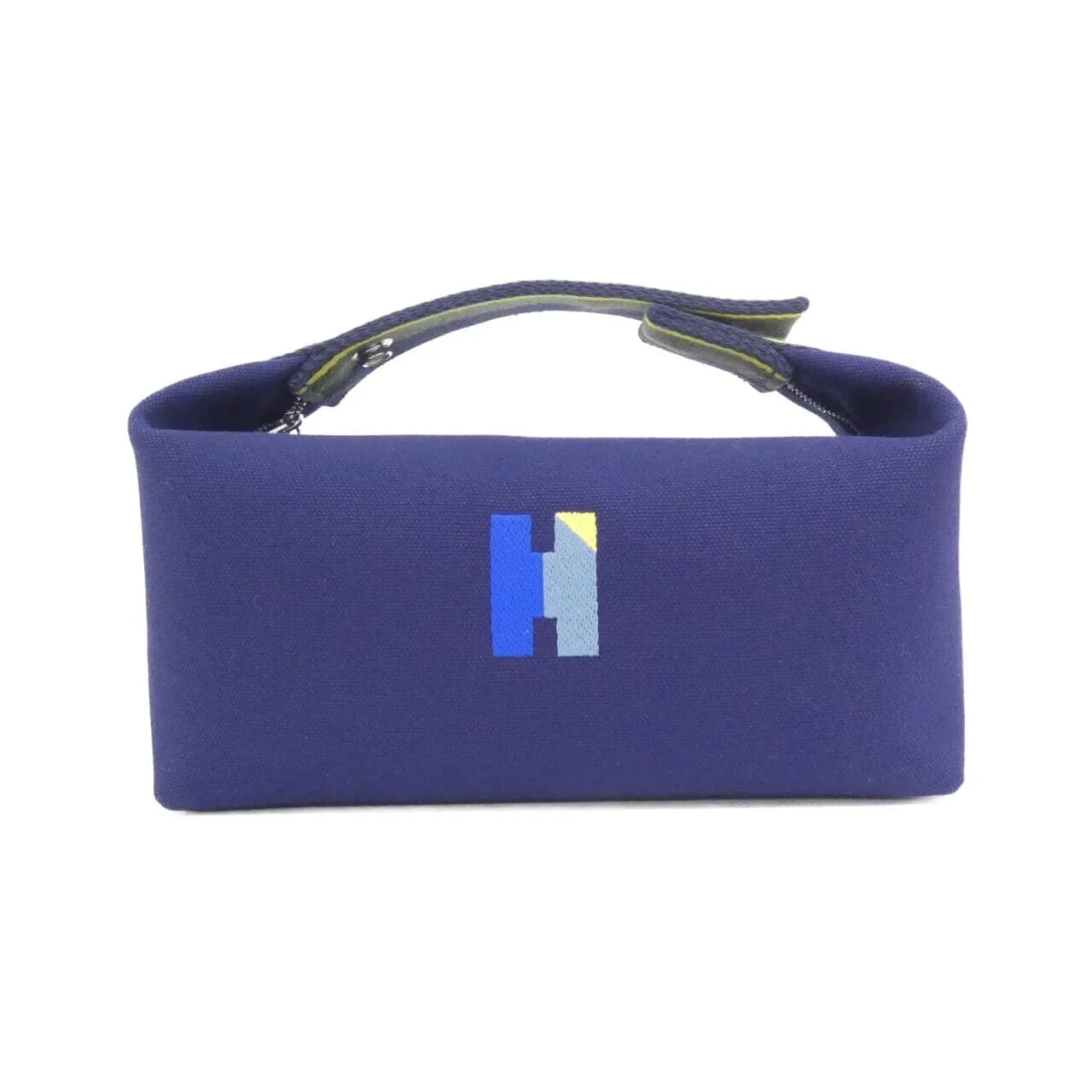 HERMES 104346M Pouch Canvas