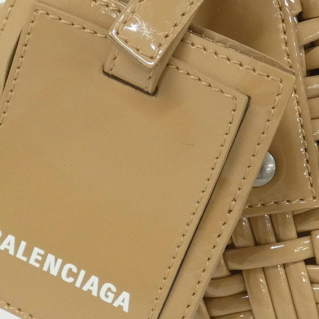 BALENCIAGA Bistro 678028 2IE3Y 手提包 漆皮 5