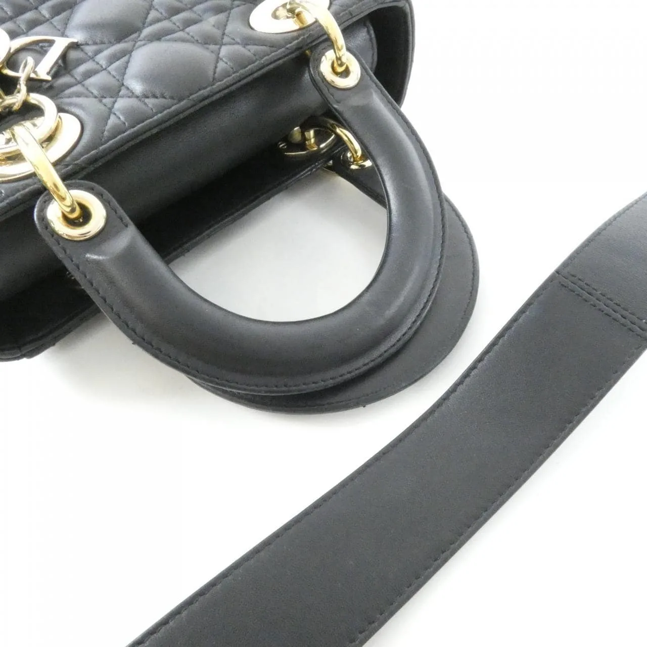 DIOR Lady Dior M0538OCAL Handbag Lambskin 6