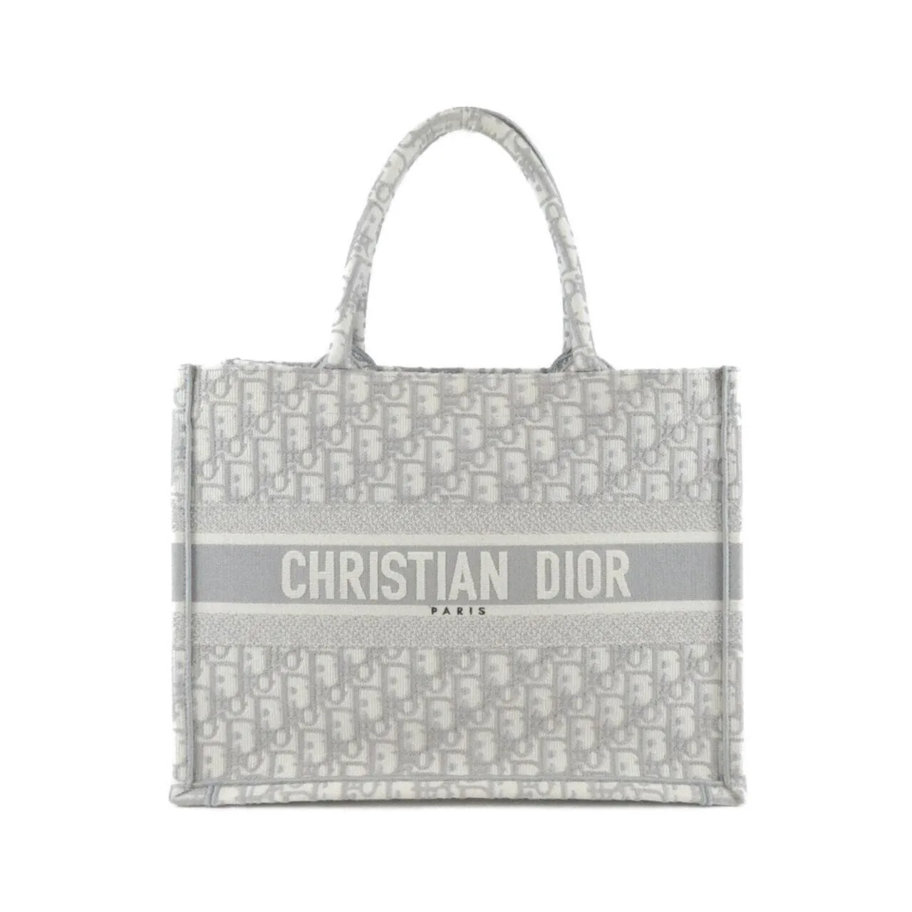 DIOR Book Tote M1296ZRIW Tote Canvas