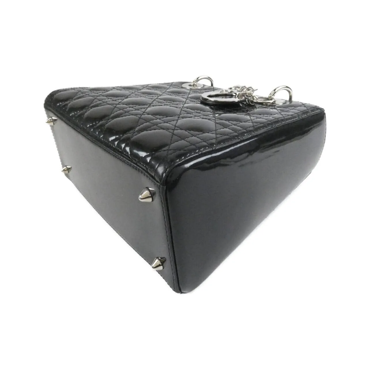 DIOR Lady Dior M0565OWCB Handbag Patent Leather 3
