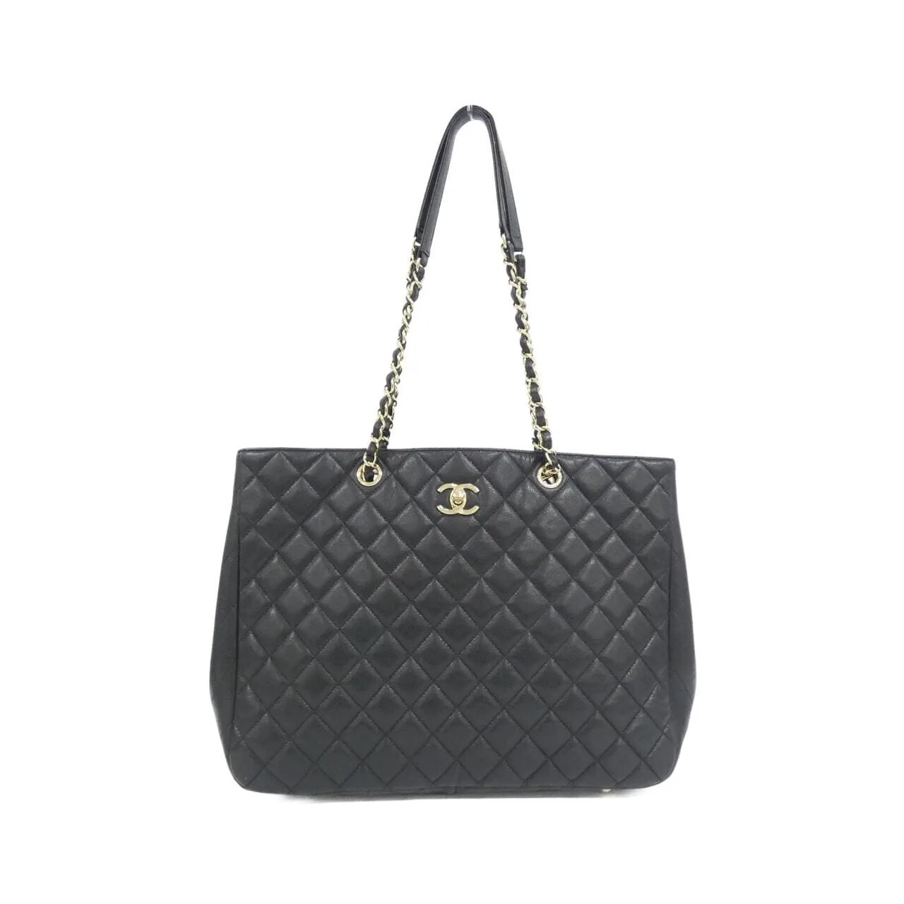CHANEL 91046 手提包 荔枝紋牛皮