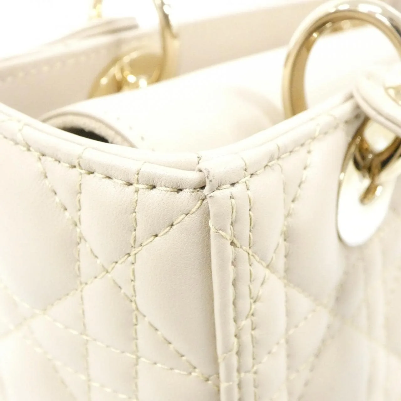 DIOR Lady Dior M0565ONGE Handbag Lambskin 5