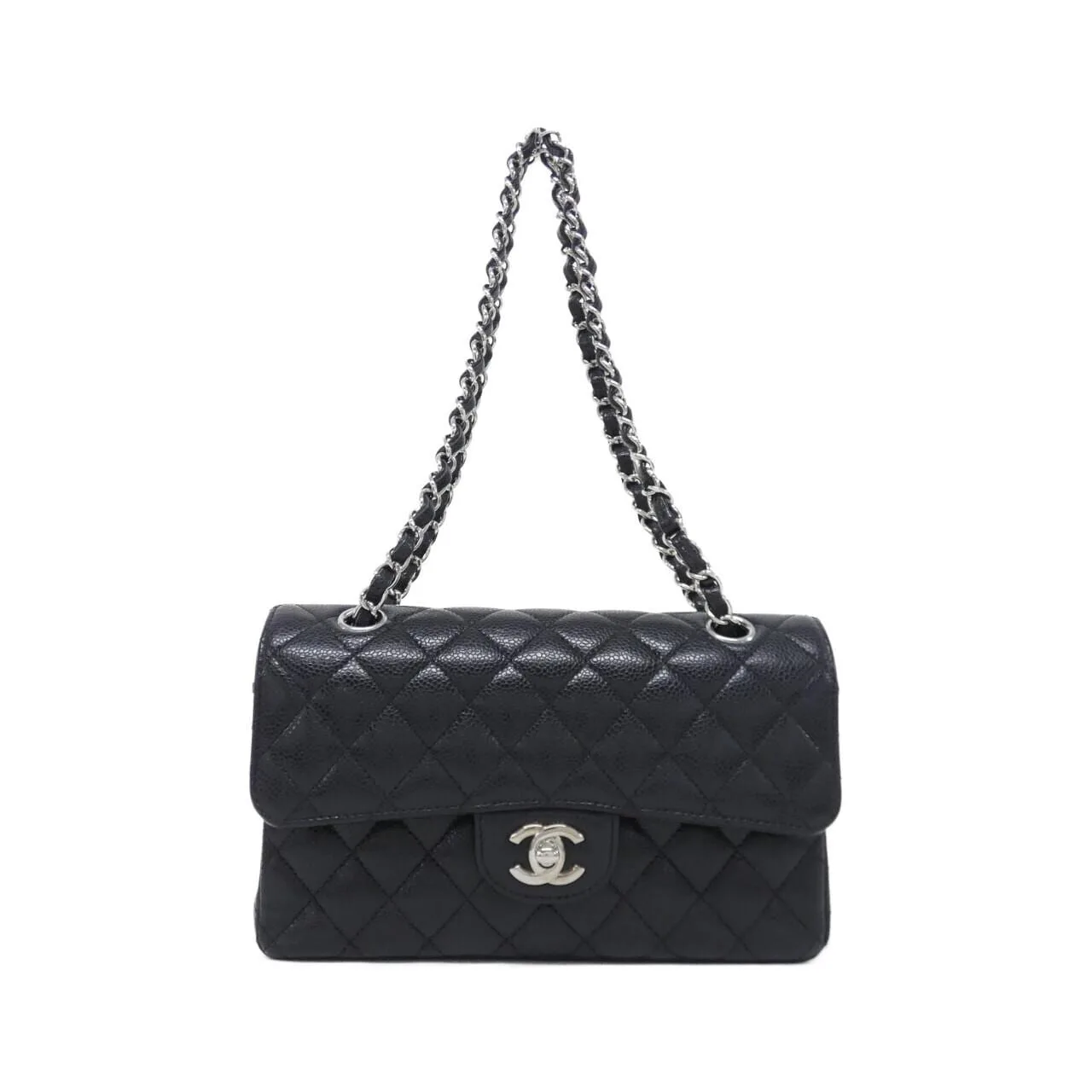 CHANEL Matelasse 1113 Shoulder Grained Calfskin 1