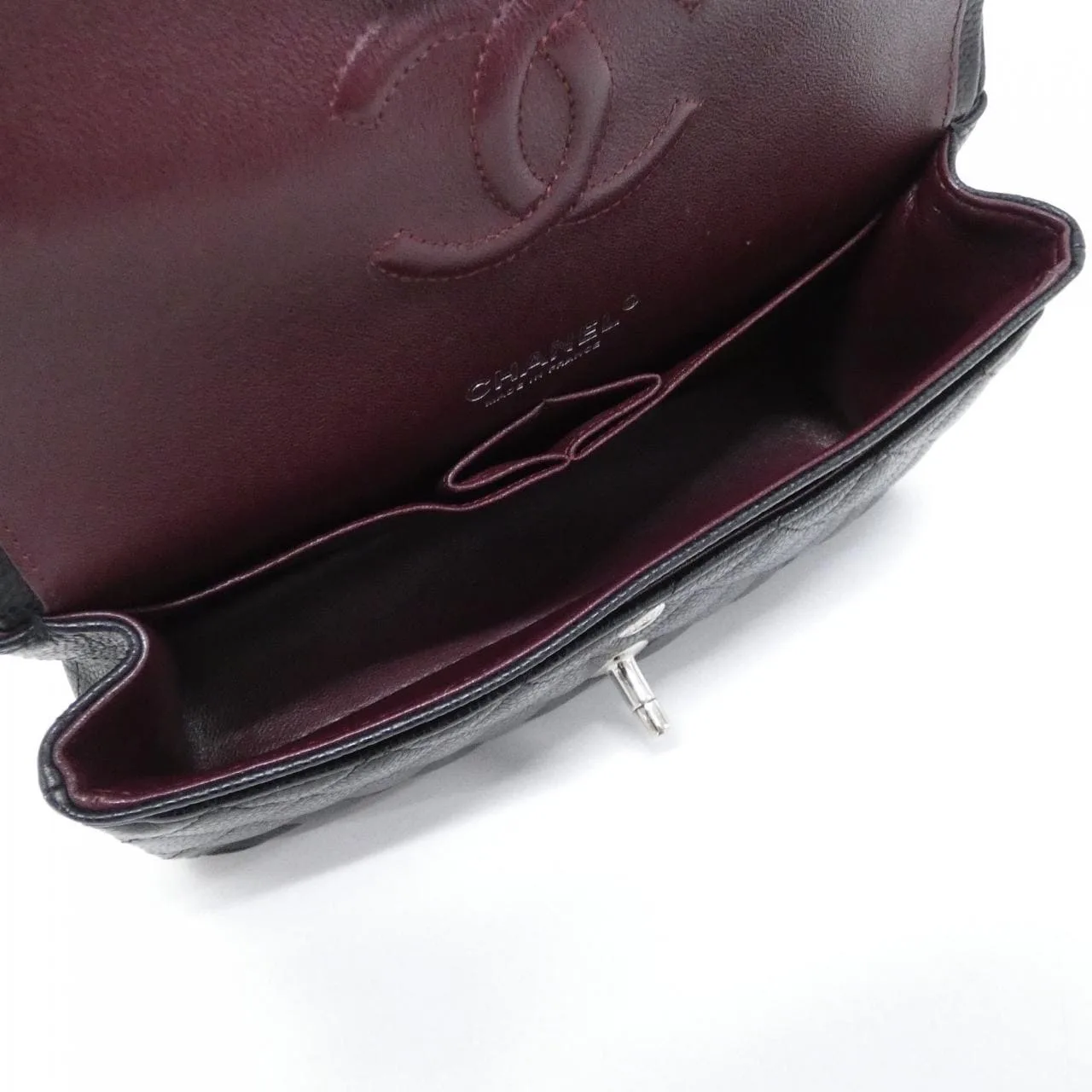 CHANEL Matelasse 1113 Shoulder Grained Calfskin 6