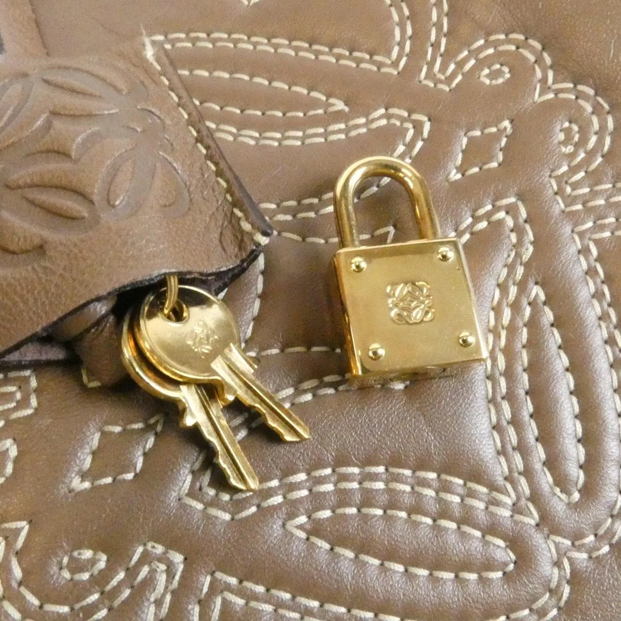 LOEWE Amazona 手提包 皮革 4
