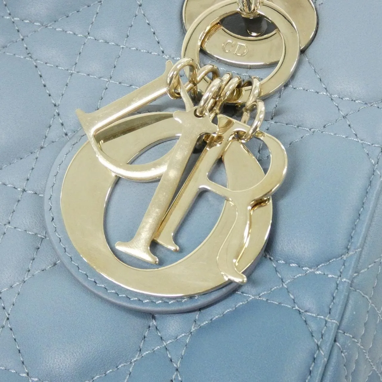 DIOR Lady Dior M0538ONGE 手提包 羊皮 4