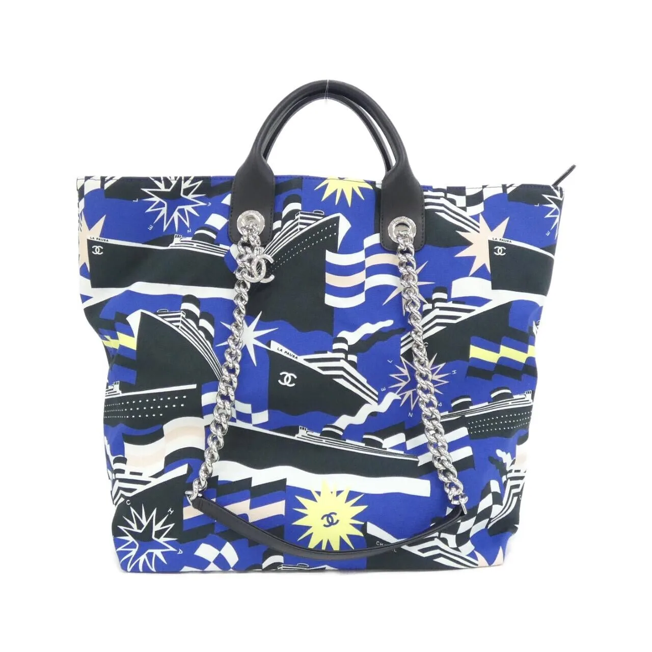 CHANEL AS0086 手提包 帆布
