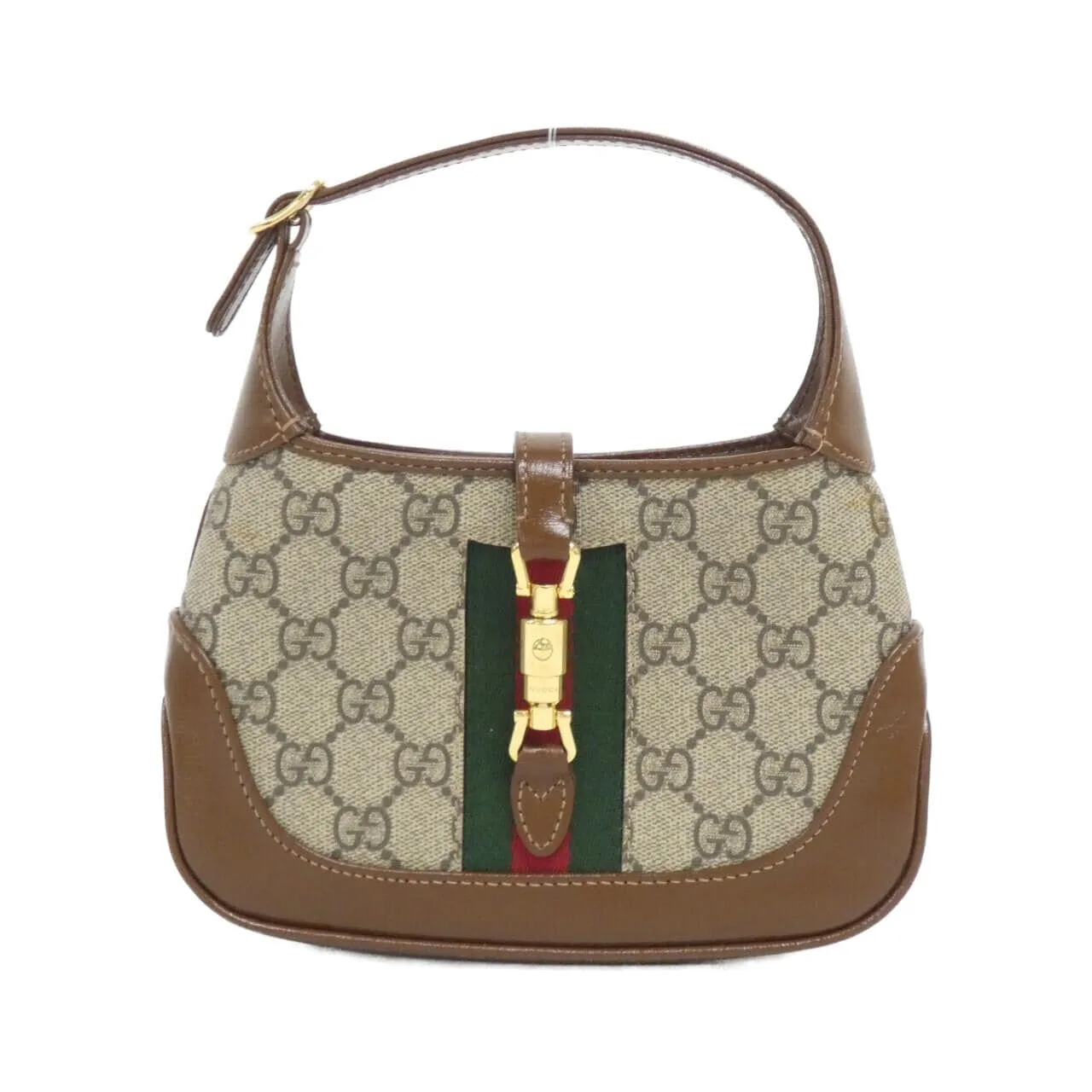 GUCCI Jackie 637092 HUHHG Handbag Canvas