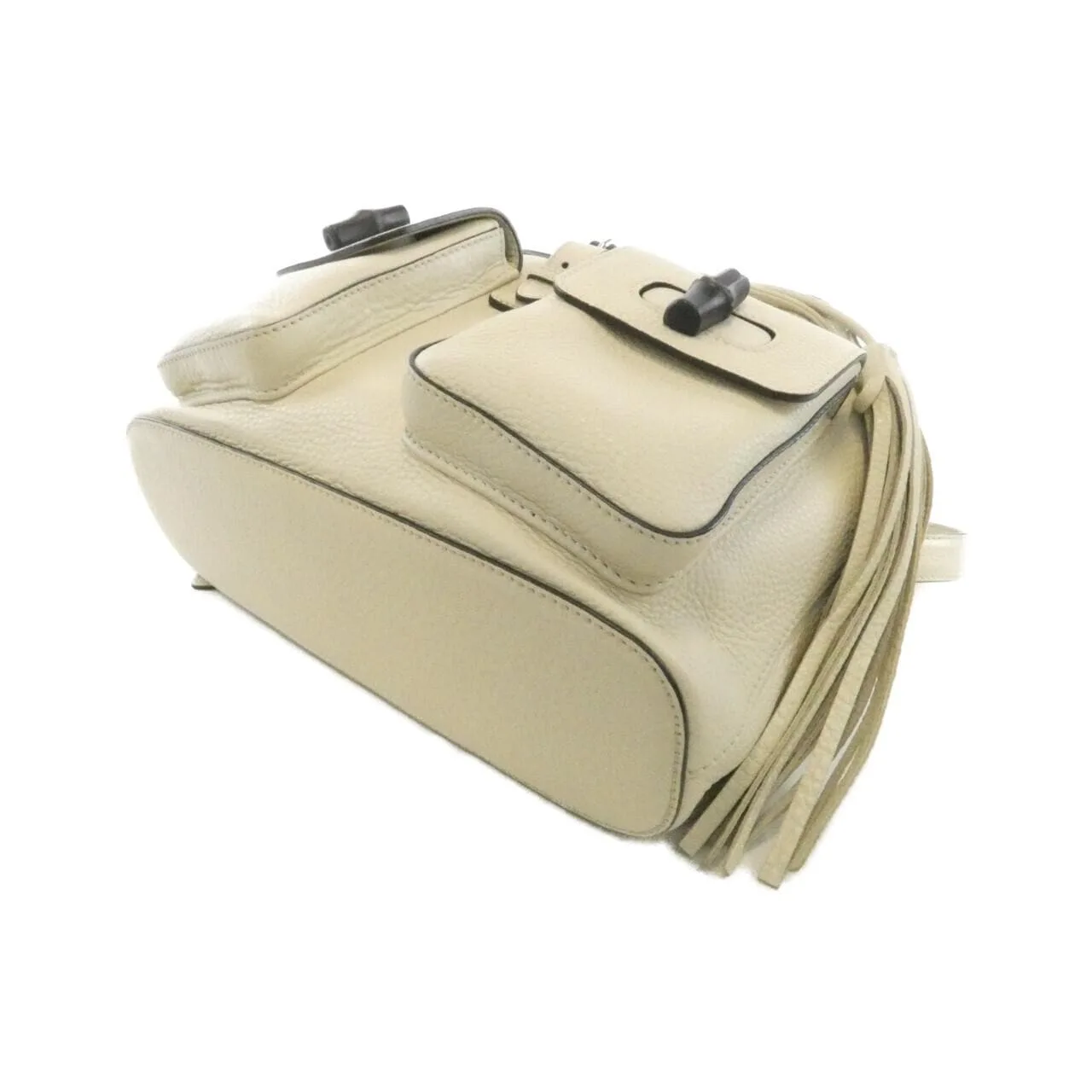 GUCCI Bamboo Daily 370833 A7M0N Backpack Leather 3