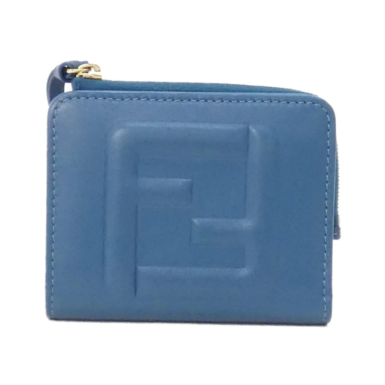 FENDI 8M0490 AQEW 銀包 皮革