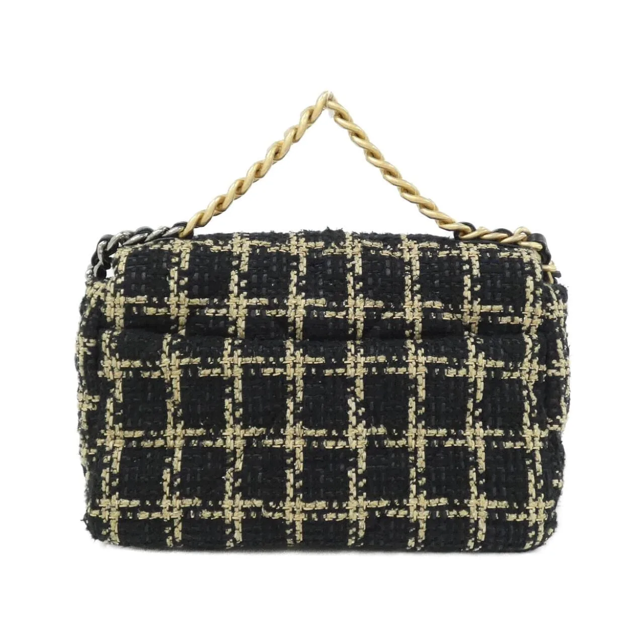 CHANEL Chanel 19 AS1160 肩背包 粗花呢 2