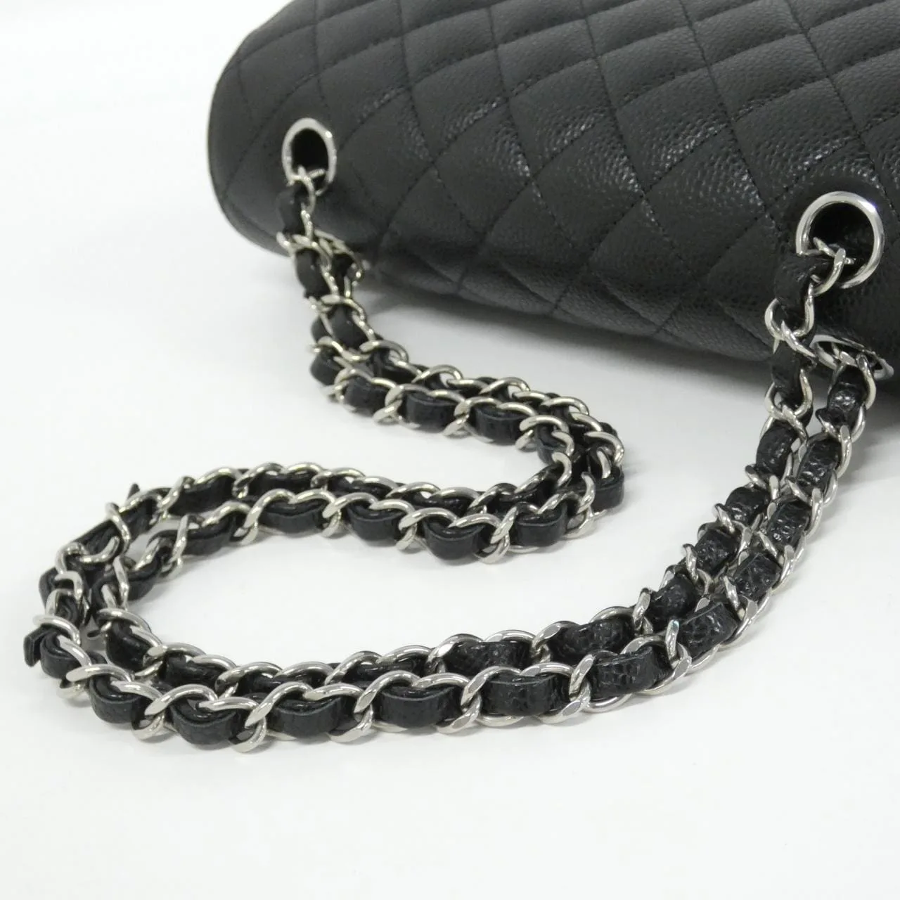 CHANEL Matelasse 1113 Shoulder Grained Calfskin 5