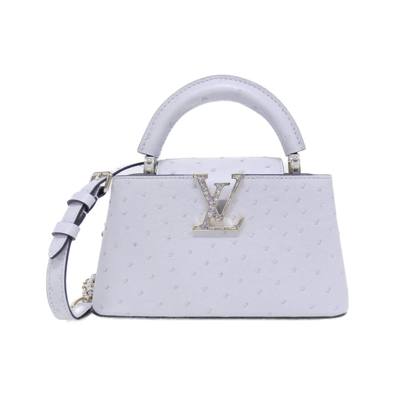 LOUIS VUITTON Capucines N89076 手提包 皮革
