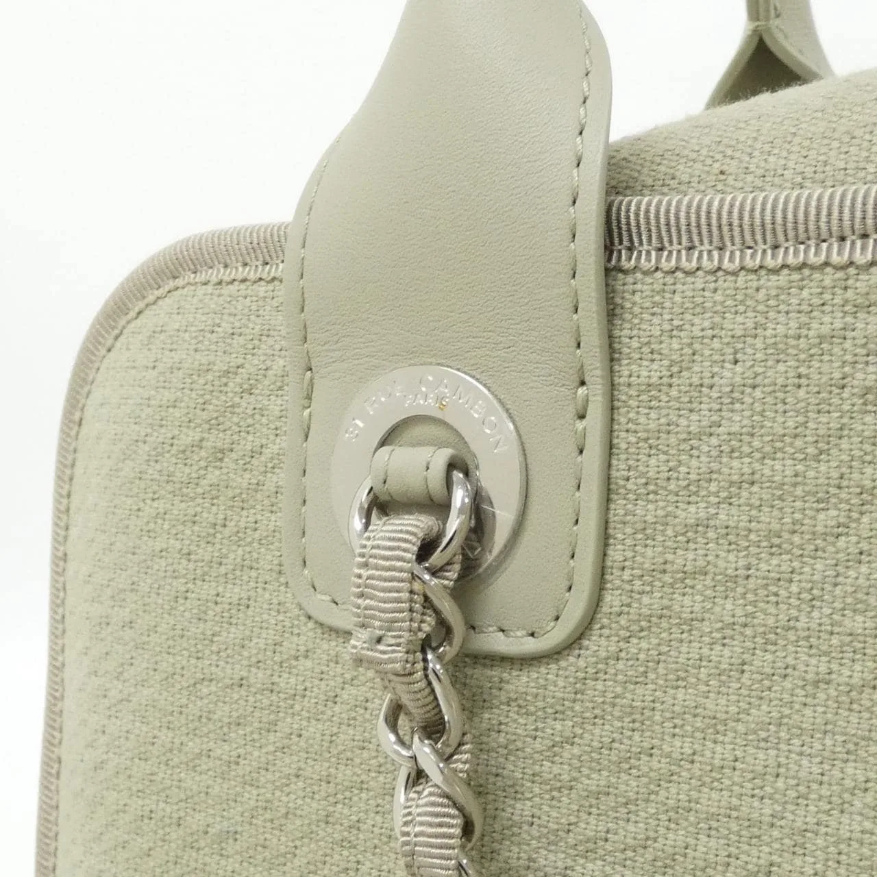 CHANEL Deauville 92749 波士頓包 5