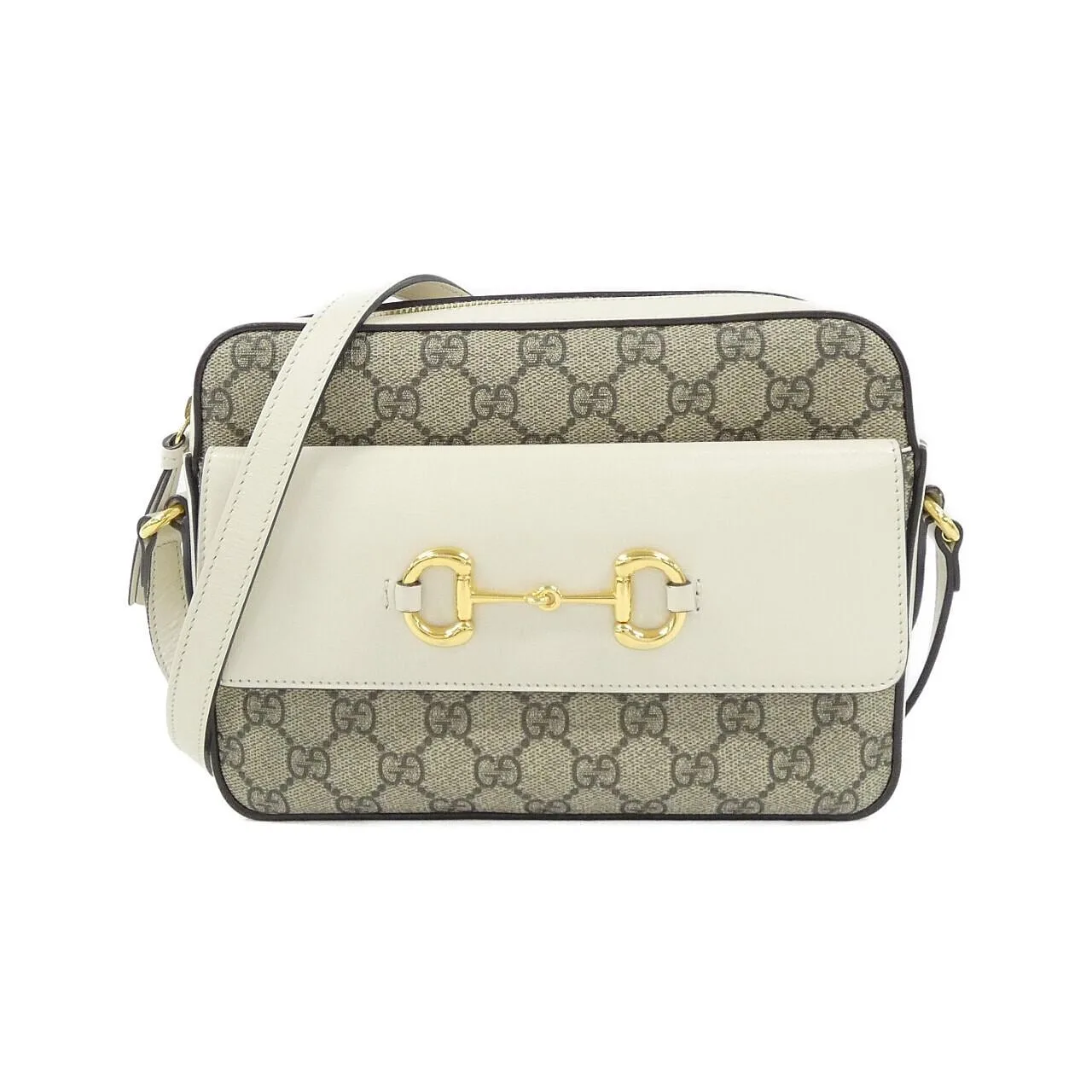 GUCCI Horsebit 1955 645454 92TCG 肩背包 帆布