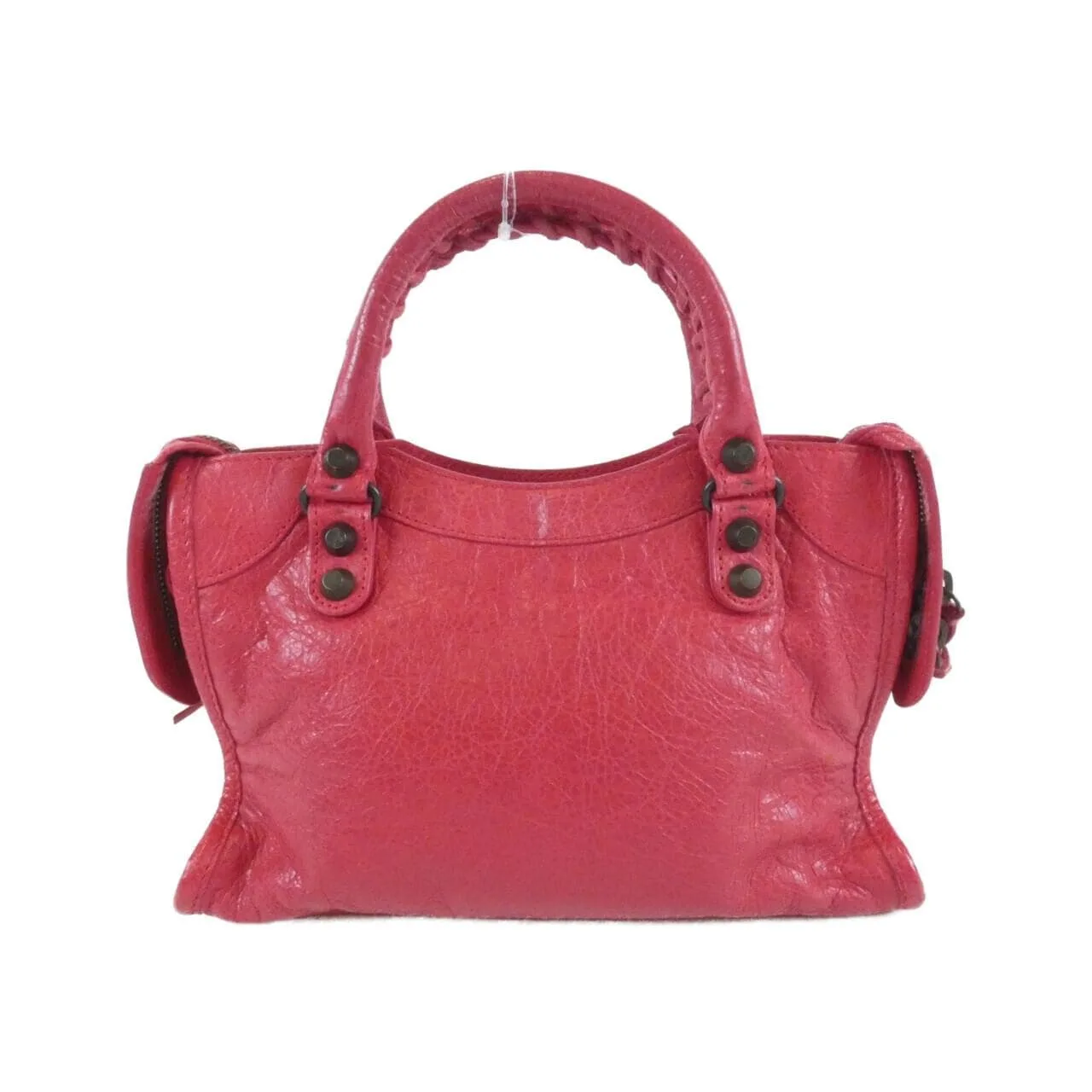 BALENCIAGA Le City 300295 D94JT Handbag Lambskin 2