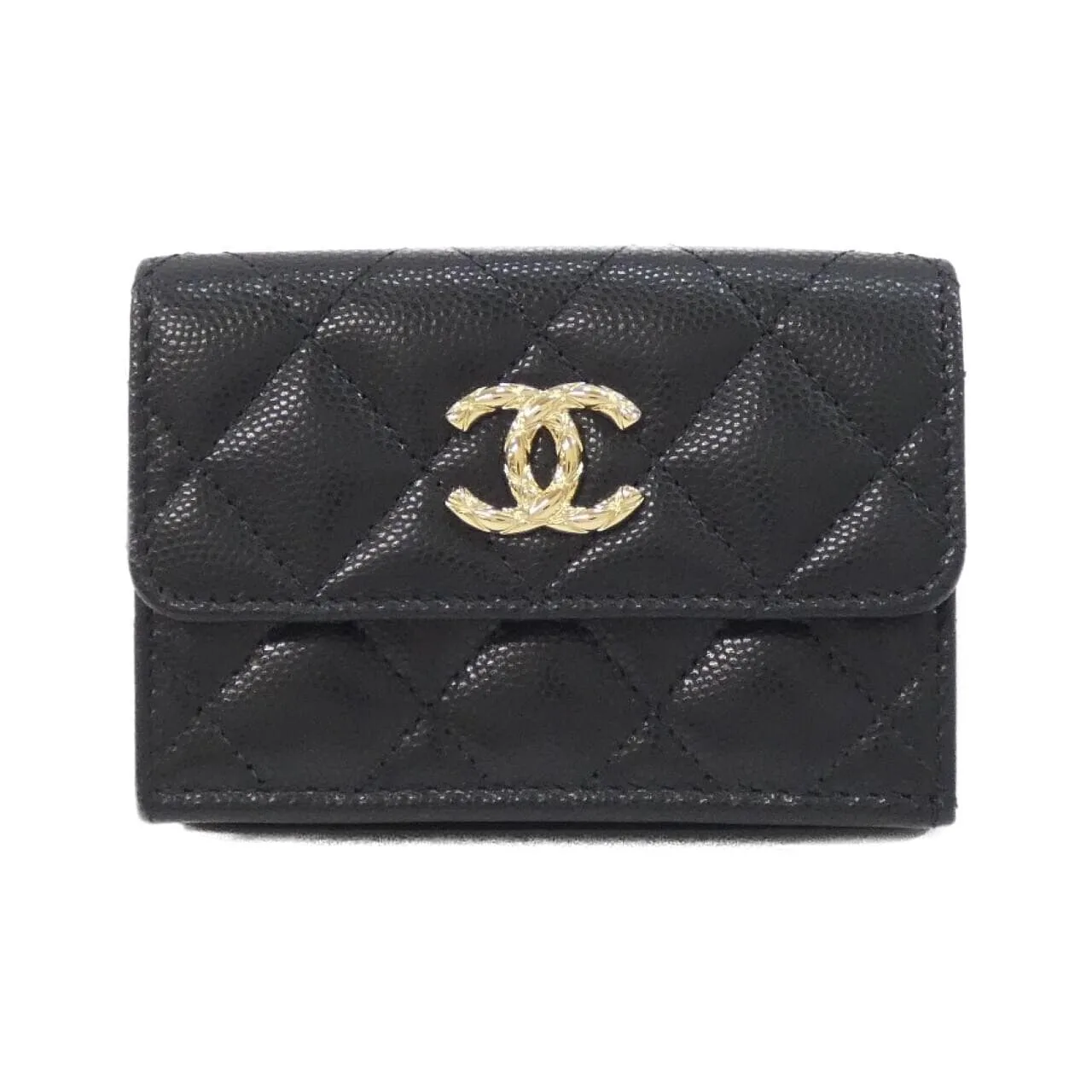 CHANEL AP5004 銀包 荔枝紋牛皮