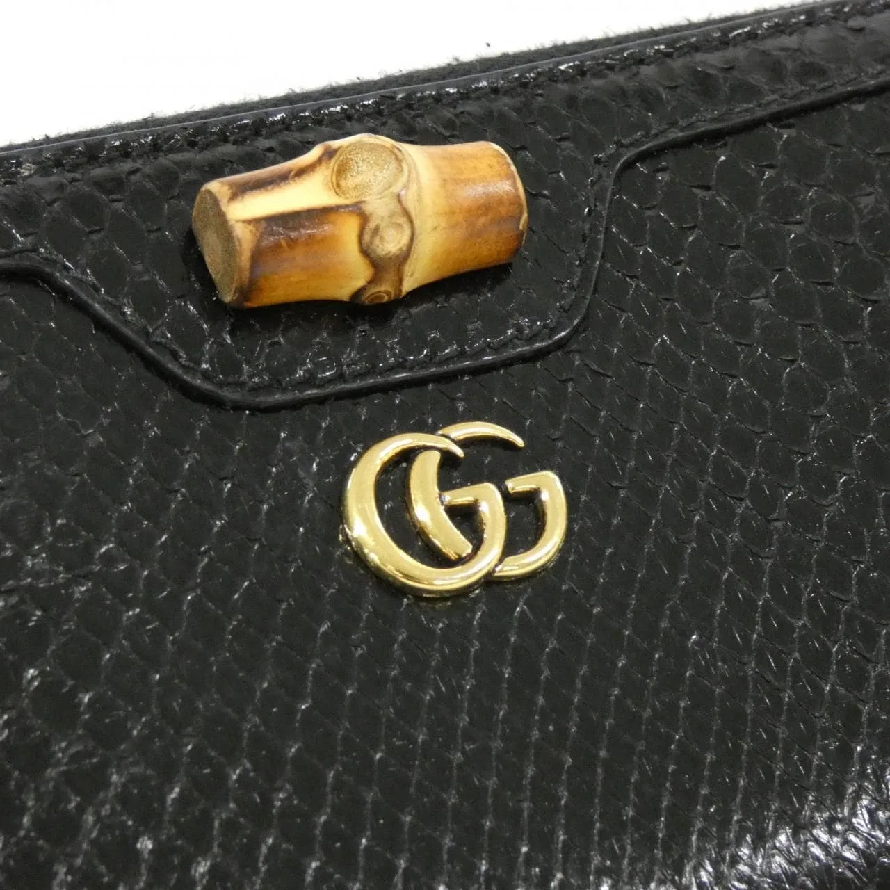 GUCCI 658634 LJMST 銀包 蟒蛇皮 5