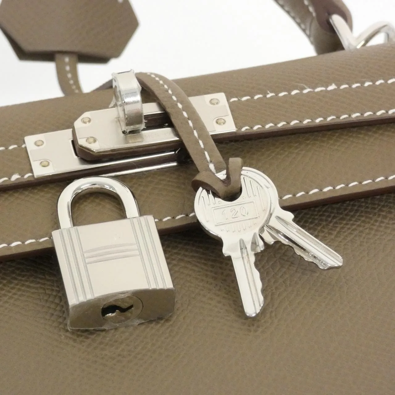 HERMES Kelly 038416CK Handbag Epsom 4