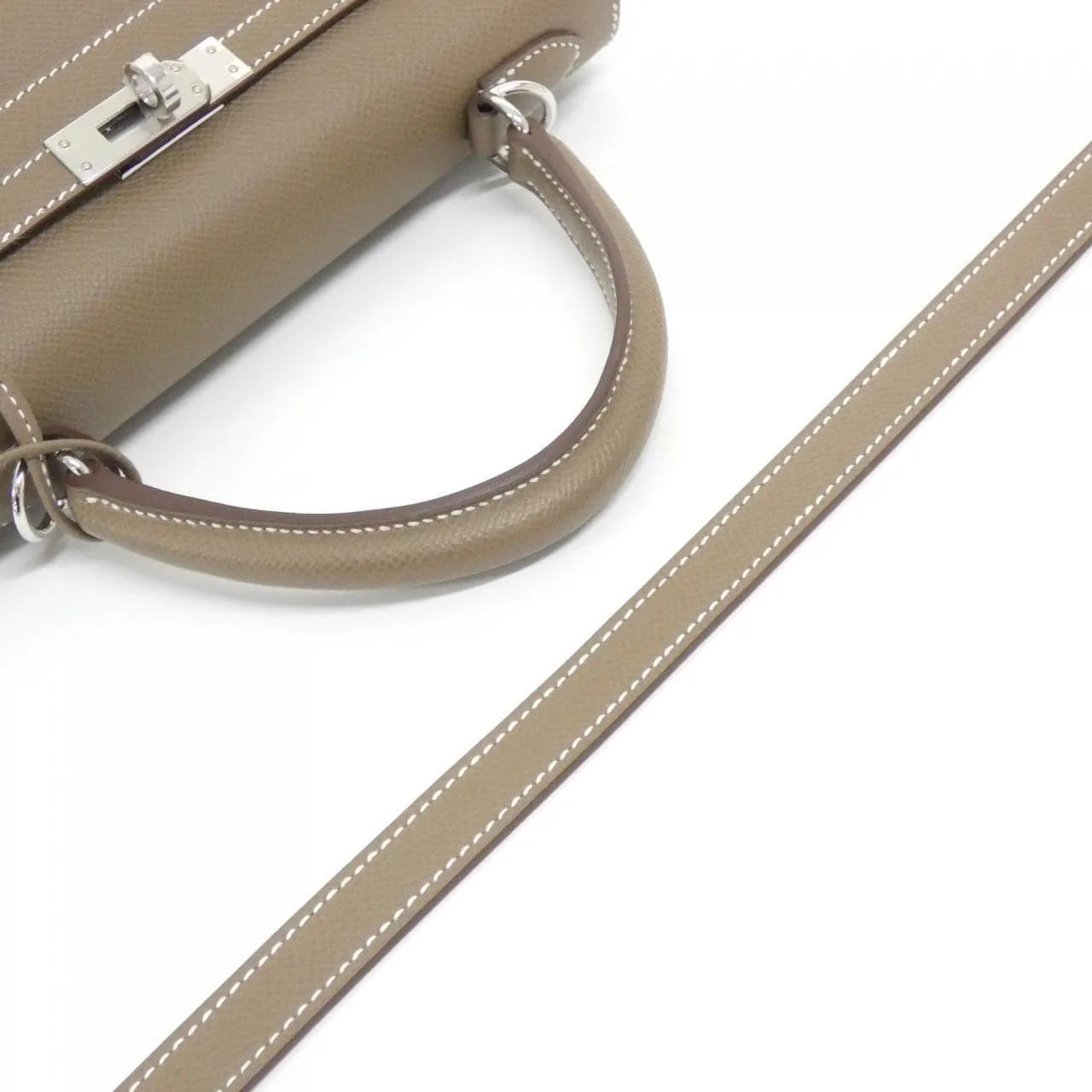 HERMES Kelly 038416CK Handbag Epsom 5