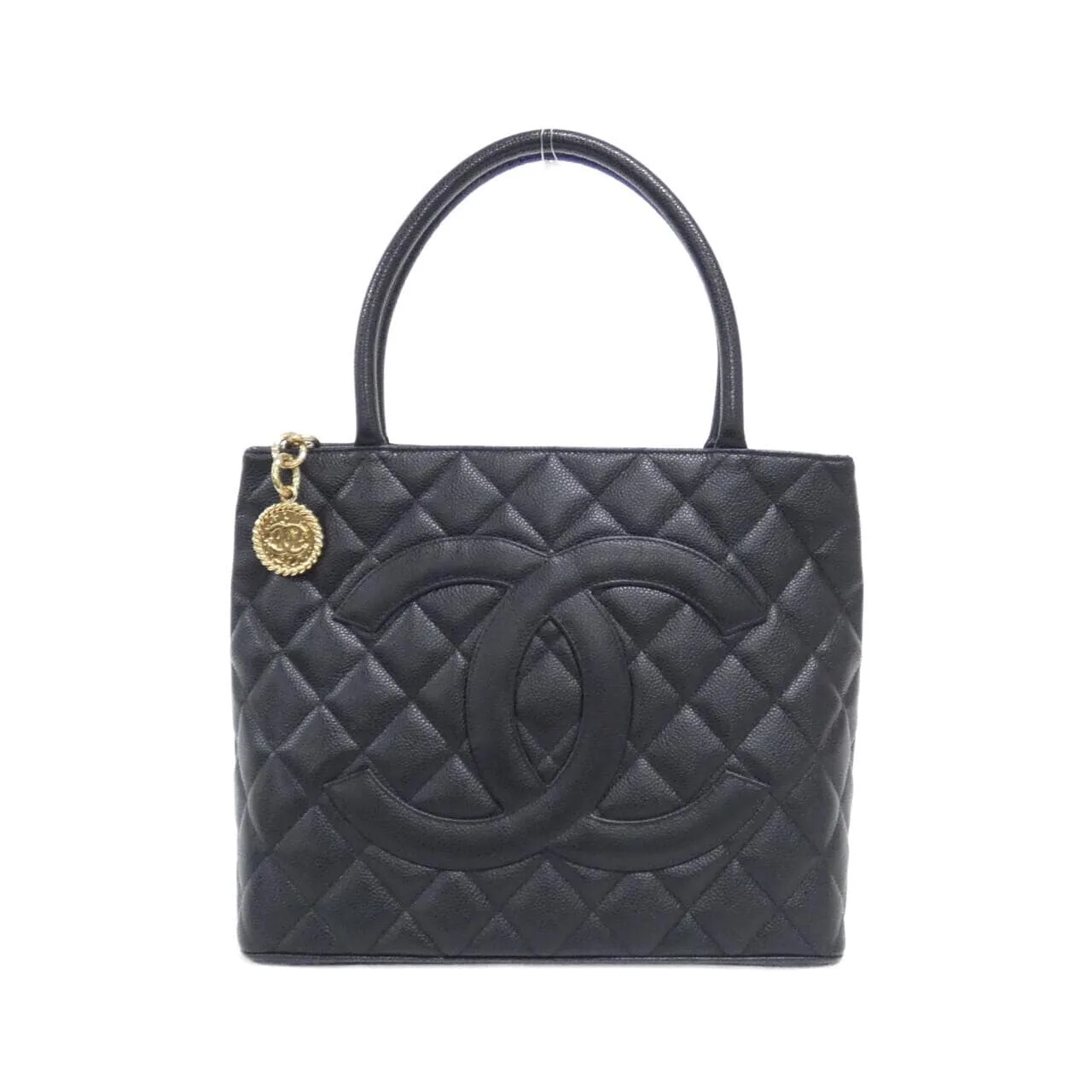 CHANEL Matelasse 1804 Handbag Grained Calfskin