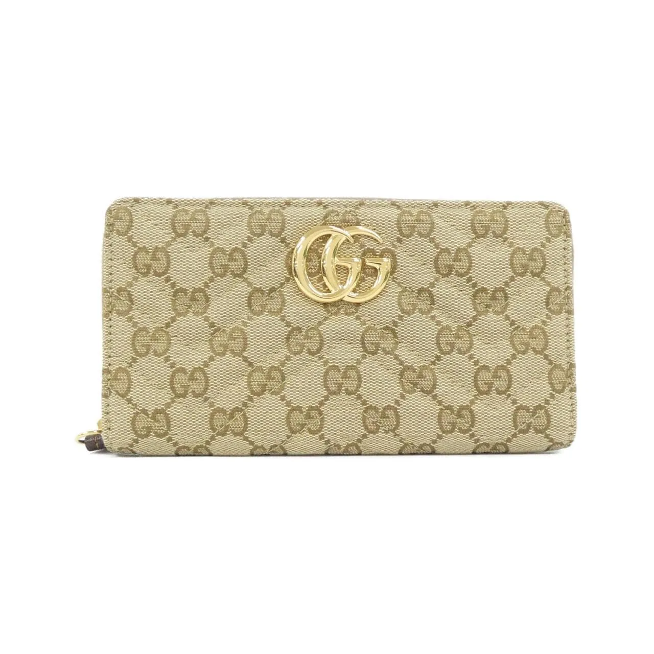 GUCCI Marmont 443123 FAF05 銀包 帆布