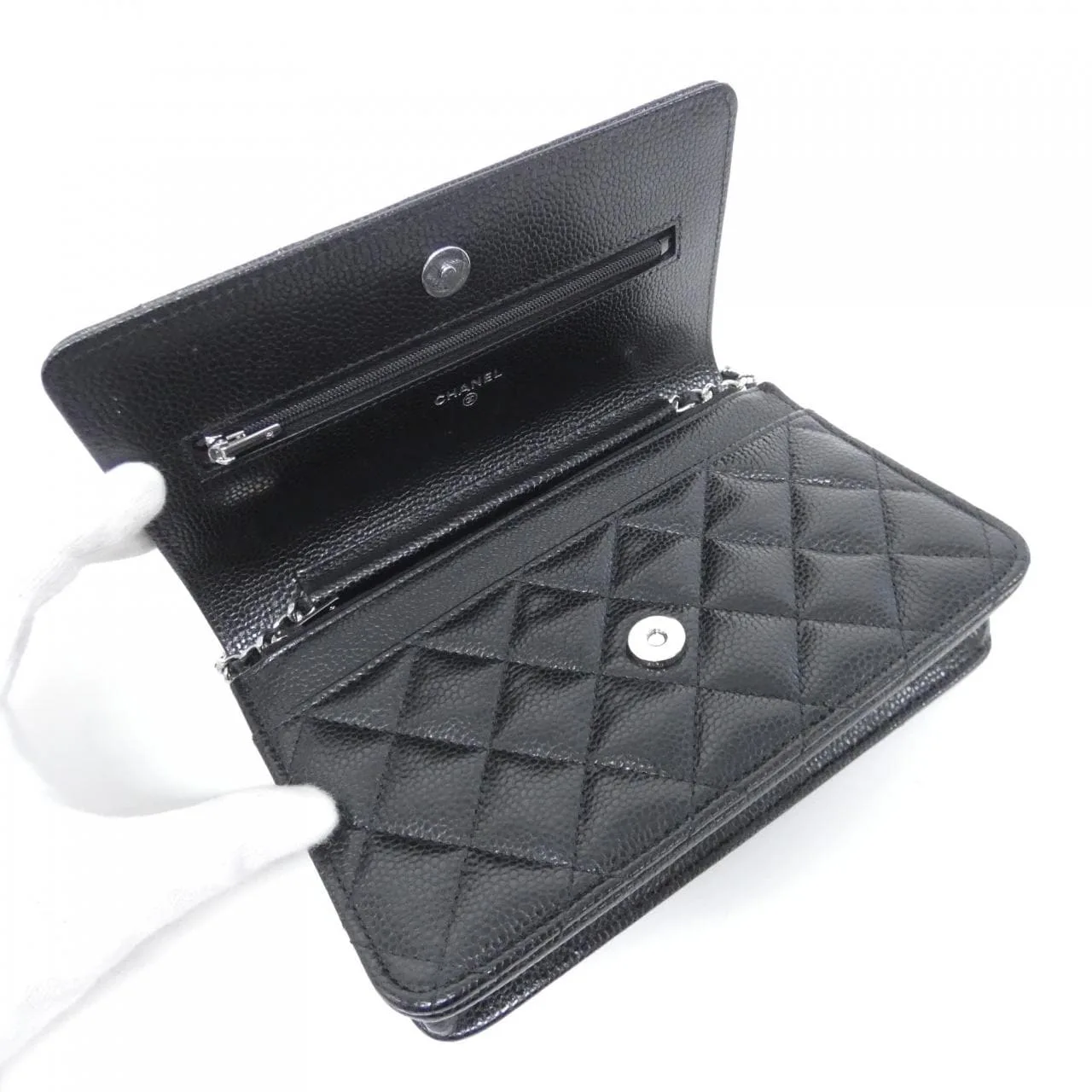 CHANEL Timeless Classic AP0250 Wallet Grained Calfskin 7