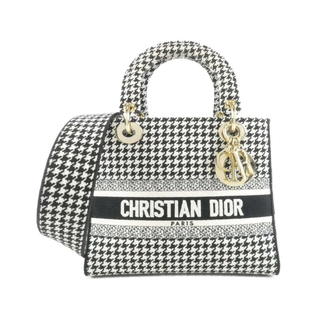 DIOR Lady Dior M0565OZAE Handbag Canvas