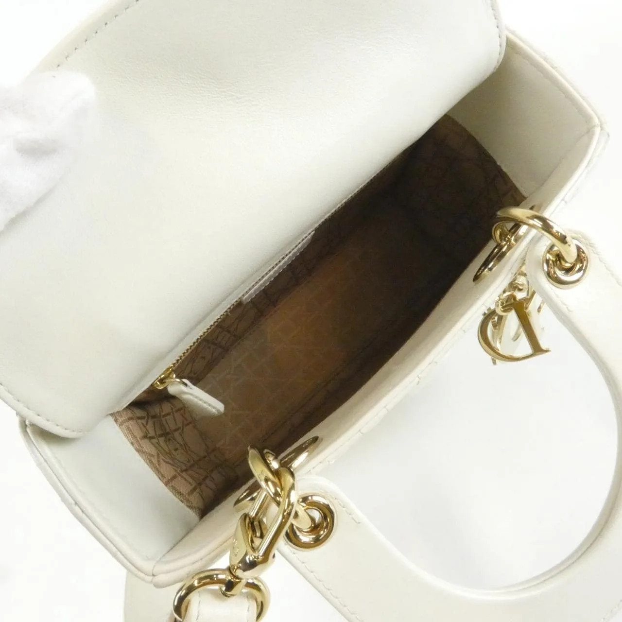 DIOR Lady Dior M0538OCAL Handbag Lambskin 7