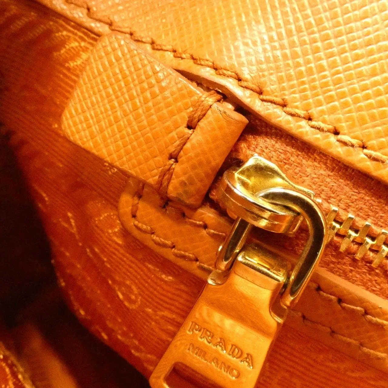 PRADA BL0838 Handbag Leather 7