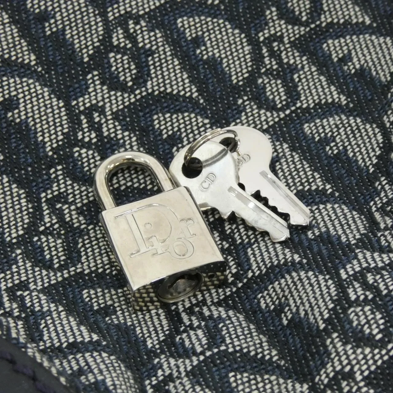DIOR 波士頓包 帆布 5