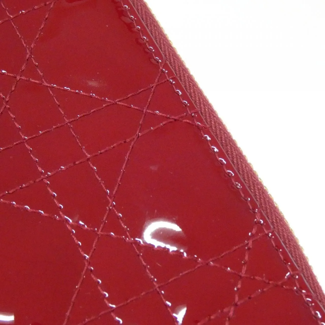 DIOR Lady Dior S0872OVRB Wallet Patent Leather 4
