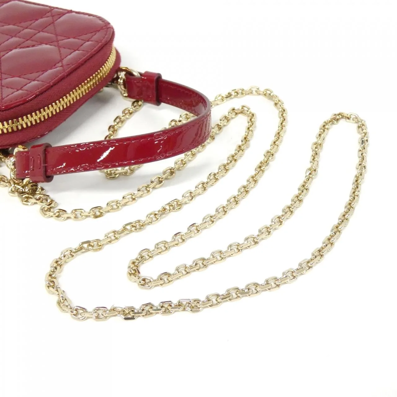 DIOR Lady Dior S0872OVRB Wallet Patent Leather 7