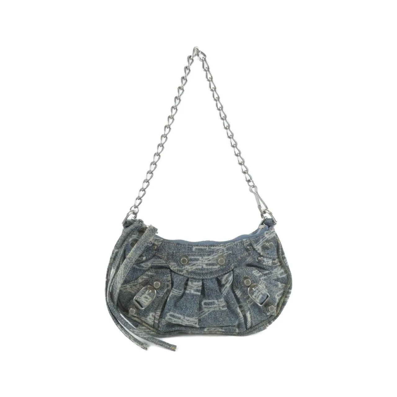 BALENCIAGA Le Cagole 695814 210E3 肩背包 牛仔布