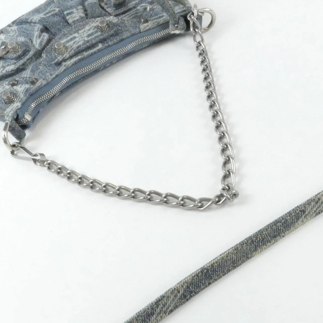 BALENCIAGA Le Cagole 695814 210E3 肩背包 牛仔布 6