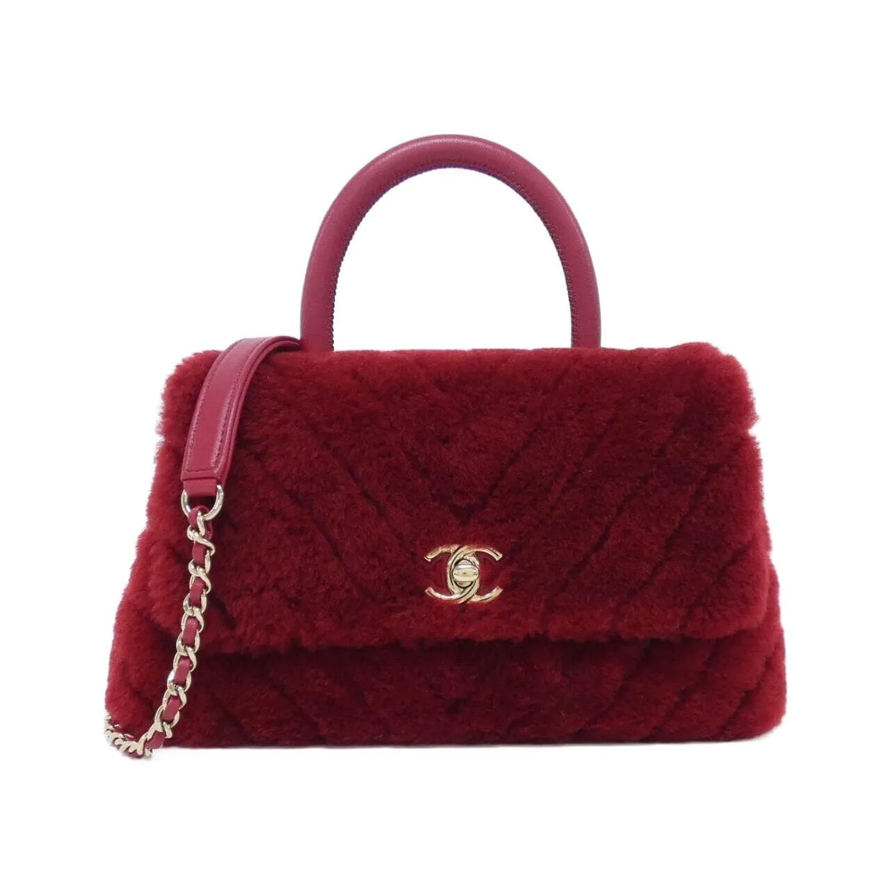 CHANEL Matelasse 92990 手提包 羊皮