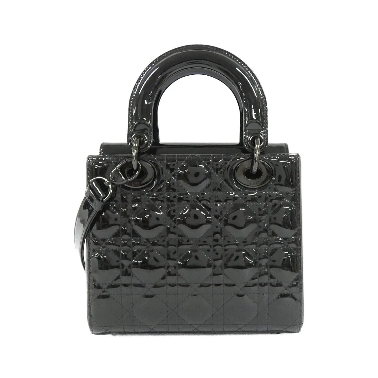 DIOR Lady Dior M0531NWDD 手提包 漆皮 2