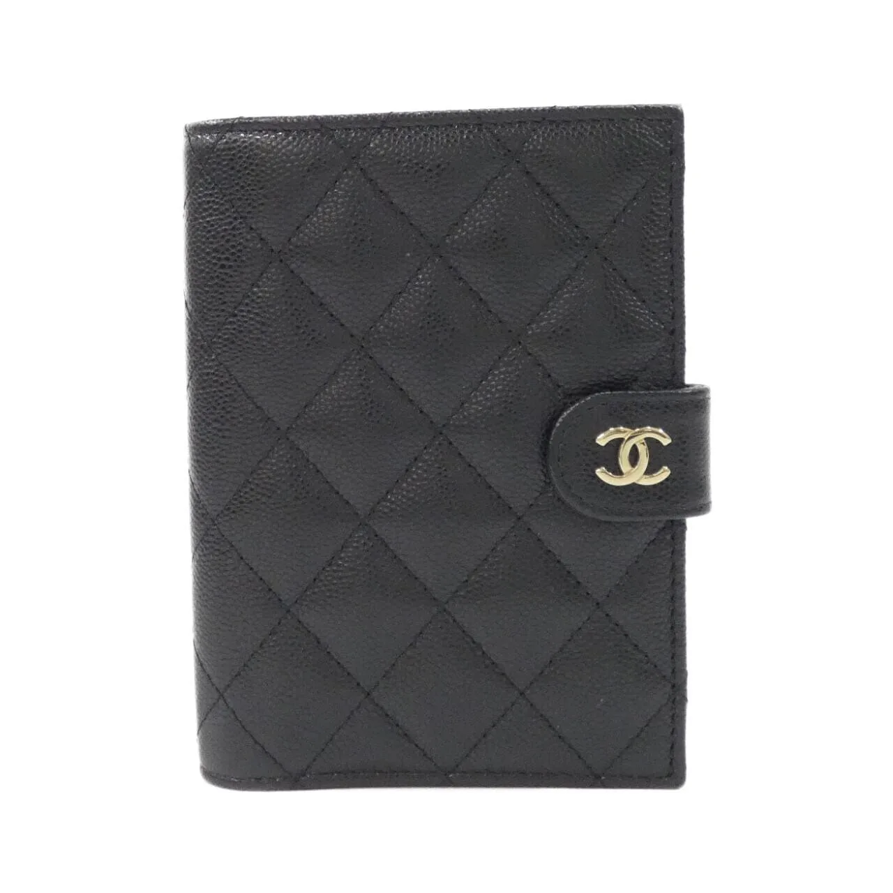 CHANEL Timeless Classic AP3791 Passport Case Grained Calfskin