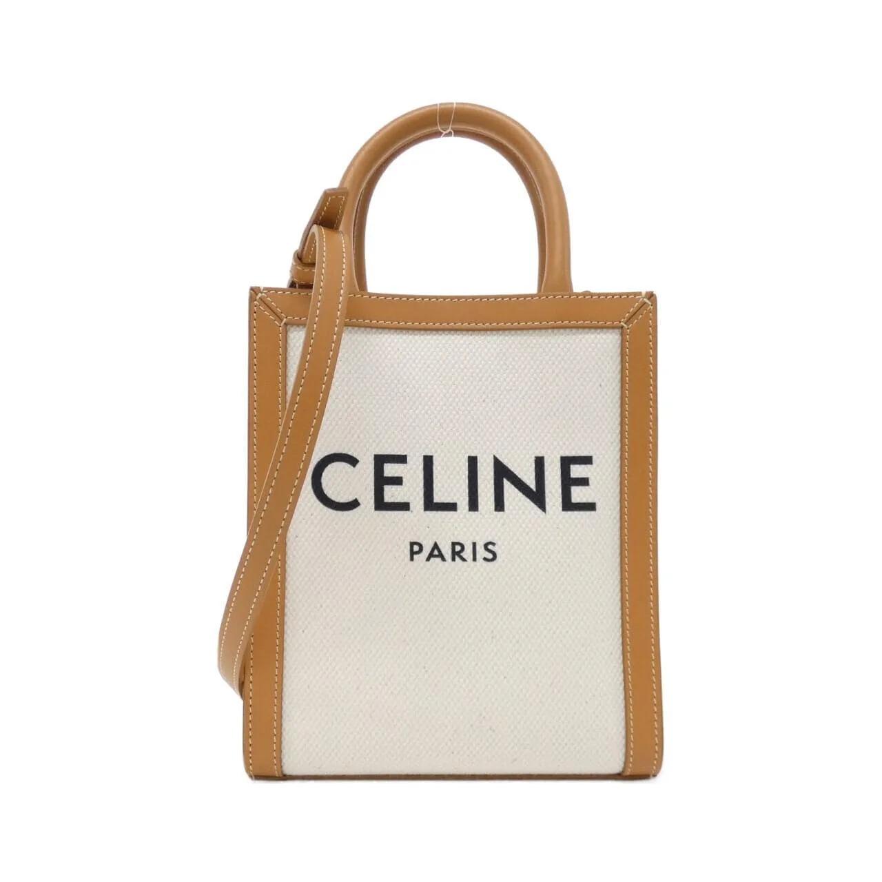 CELINE Cabas 193302BNZ Handbag Canvas