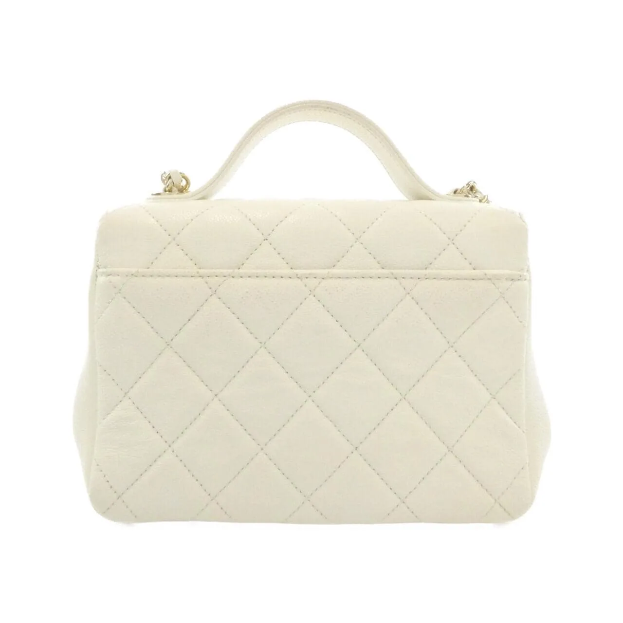 CHANEL 93749 Handbag Grained Calfskin 2