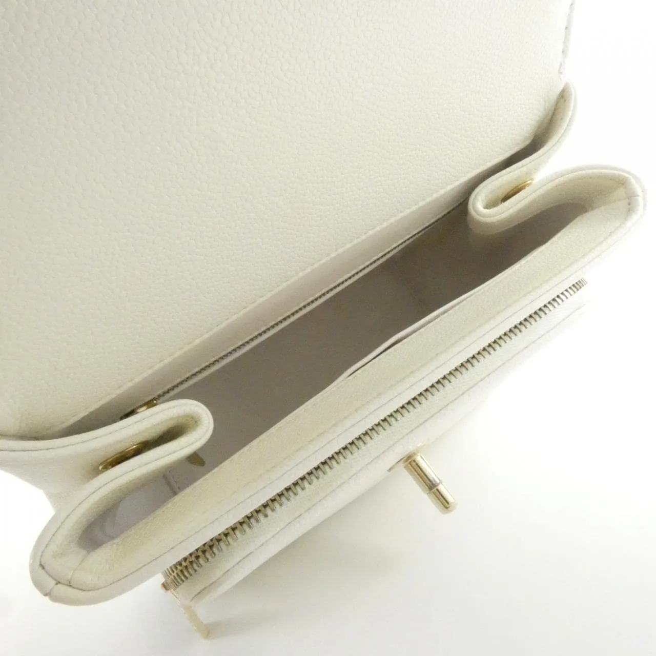 CHANEL 93749 Handbag Grained Calfskin 7
